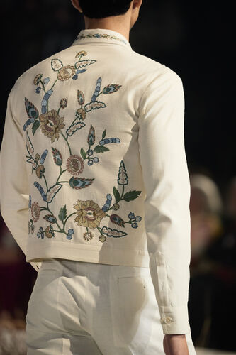 Oren Embroidered Jacket Set - Off White, Off White, image 4